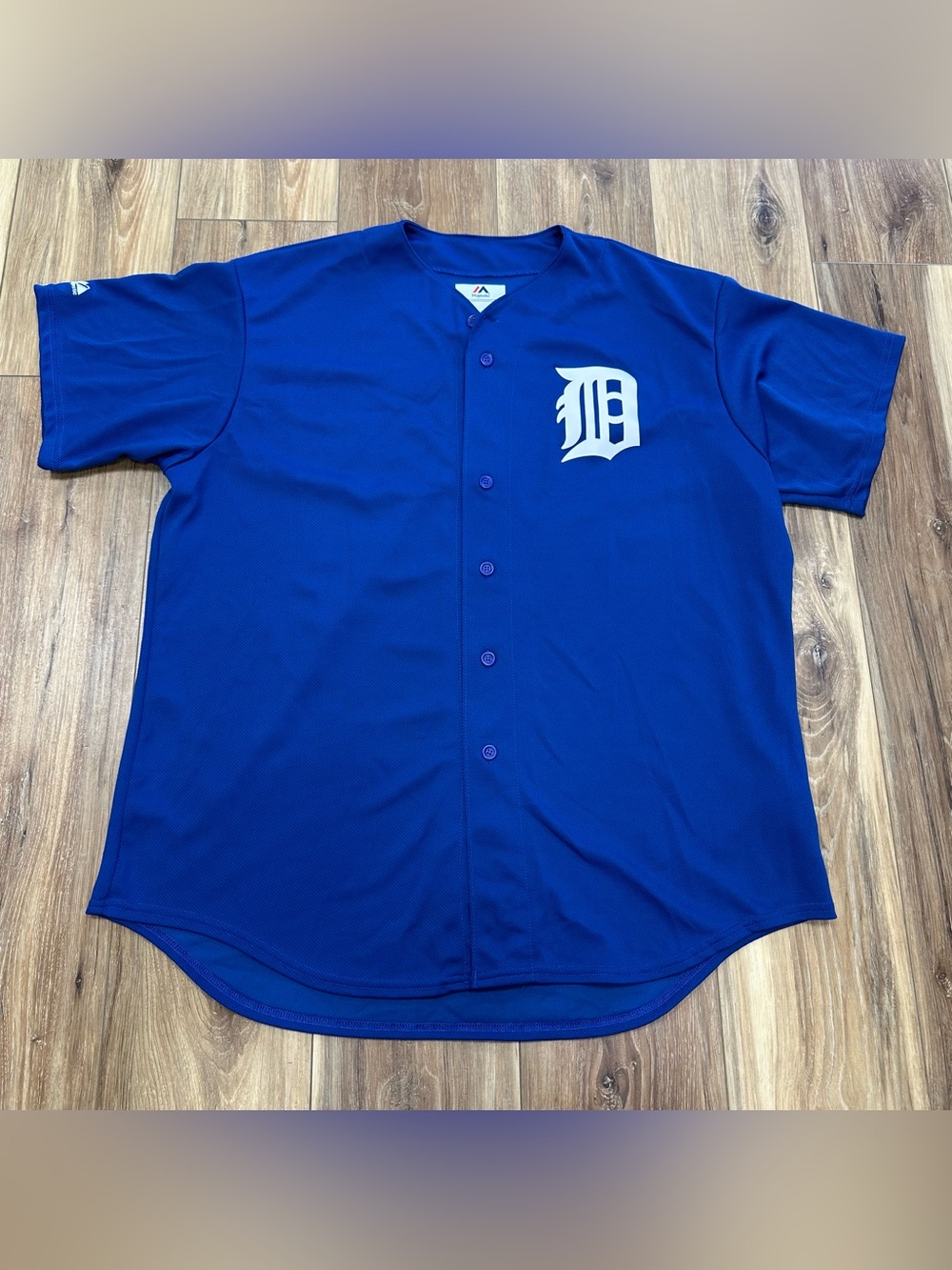 Majestic Cool Base Detroit Tigers Batting Practice Jersey, XL